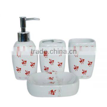 Ceramic Bathroom Accessories Set photo-3