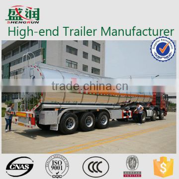 Aluminum Alloy Fuel Tank truck trailer from China Supplier Shengrun