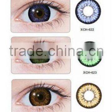 FDA approved super nudy XCH series contact lenses anti fake korea geo contact lens wholesale