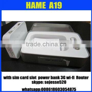 Hame A19 21M portable wi-fi 3g Router