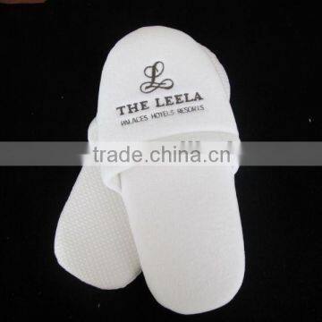 Custom Embroidered Logo Hotel Slippers