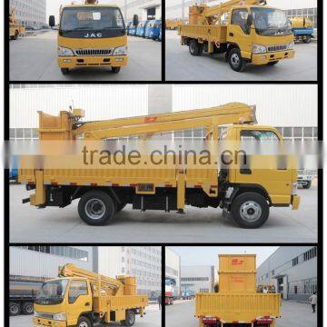 11-22m hydraulic lift truck ,JAC high lifting platform truck