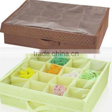 Underwear Storage Box with Clear Top Window