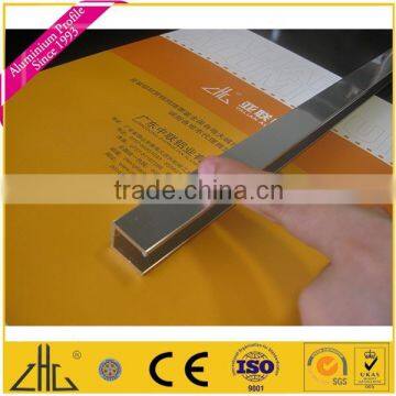 Wow!! U Shape Aluminium Extrusion Profile/ Chemical Polished Aluminium Extrusion, Polishing Aluminium Profile With Drilled Holes photo-2