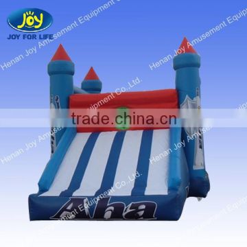 Blue and White Giant Inflatable Slide for sale