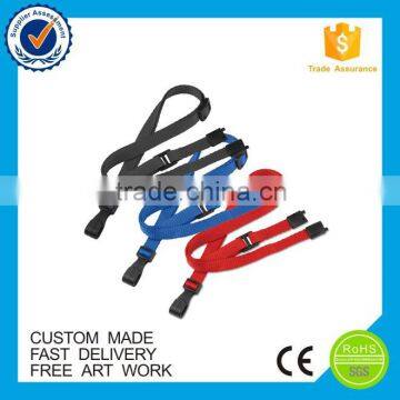 China supplier custom elastic nylon lanyard for promotion