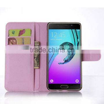 High Quality Leather Holster Card Wallet Folio Stand Flip Case Cover for Samsung GALAXY A9 photo-5