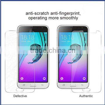 Wholesale price 0.33mm 9H hardness tempered glass screen protector for Samsung glaxy J3