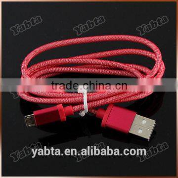 2A Stylish Steel Wire Mesh USB 2.0 Charge & Data Sync Cable for Iphone Lightn USB Data Cable photo-4