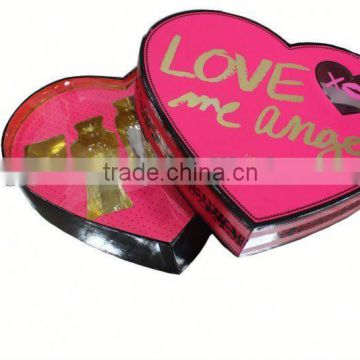 Heart shaped skin care box