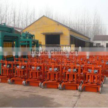 manual movable manual press brick making machine paver production