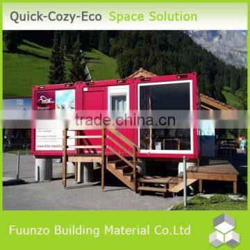 Multi-color Durable Prefabricated Houses For Sales Kiosk