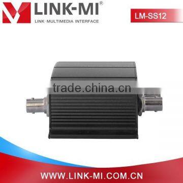 LINK-MI LM-SS12 SD/HD SDI 1*2 Splitter/Distributor Box Distributes 1 SDI Input To 2 SDI Output