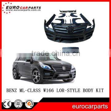 W166 L Style Body Kit Fit for ML CLASS W166 FRP Material