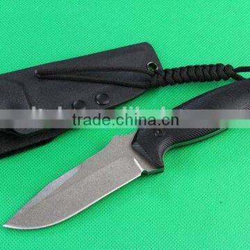 OEM G10 handle fixed blade survival knife manufacturer