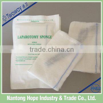 Absorbent 100%cotton Disposable Medical Pad / Lap Sponge photo-2