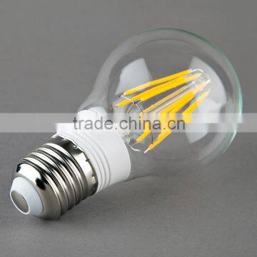 China A60 Led Bulb 5w , Energy Saving A60 Filament Led Bulb With Glass Body photo-5