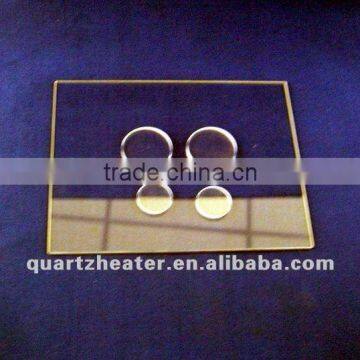 optical glass material, quartz plate, quartz glass disc