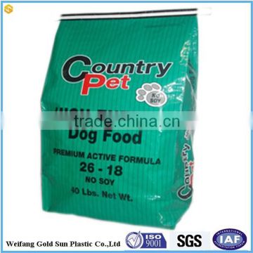 pp woven bag for packaging 40lbs pet food