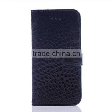 Luxury Crocodile Leather Flip Case For Apple IPhone 6s 4.7inch Phone Cover Cases With Stand Function