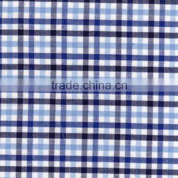 Gingham Cotton Oxford Shirting Fabric of 40+40+40*40+40 130*90 photo-5