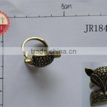 Delicate Antique Color Alloy Fox Ring