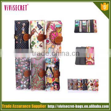 vivisecret super quality ladies beautiful custom fashion nylon wallets