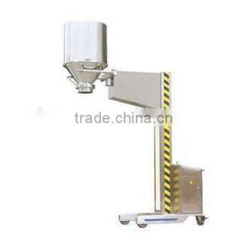 stainless steel mobile powder lifting machine