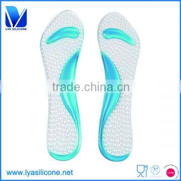 Factory produce comfortable silicone magnetic gel insole