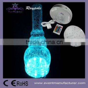 15CM Wedding Table Centre Decoration RGB Led Centerpiece Light Base photo-4