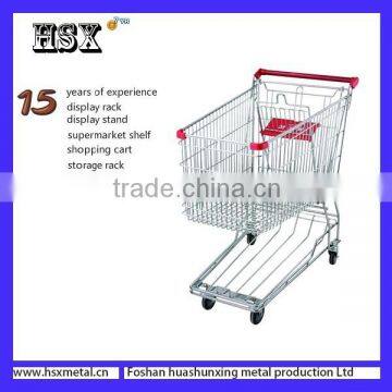Yiwu Folding Shopping Trolley Use in Supermarket HSX-1307 photo-3