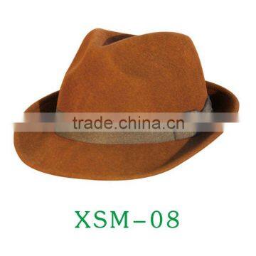 2011 fashion men wool felt trilby hat