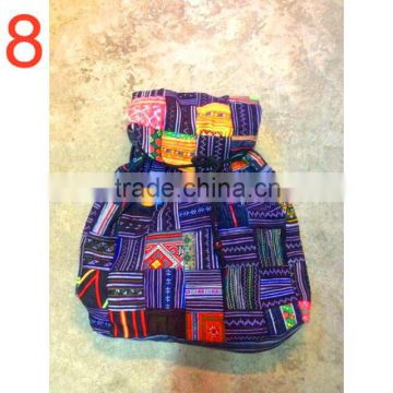 Thai Naga textile fabric backpack