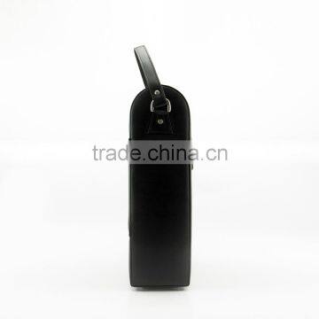 Wholesale Portable Leather Wine Carrier for One Bottle