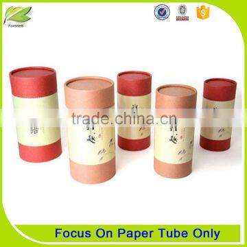 wholesale paper tube packaging for tea