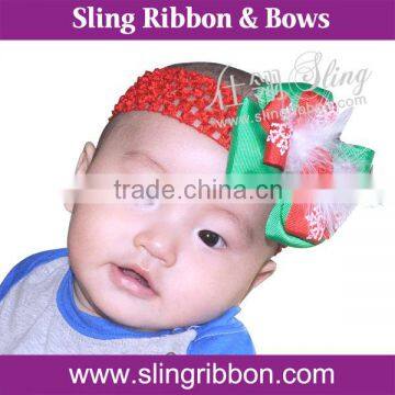 New Large Ribbon Headband For Babies Christmas Headbands