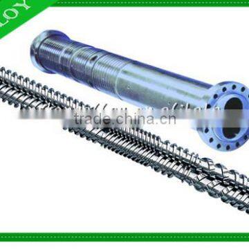 HOT SALE PARALLEL TWIN SCREW BARREL FOR EXTRUDER2016