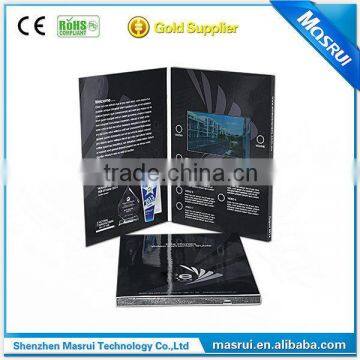 2015 Promotional LCD video greeting card for advertisement