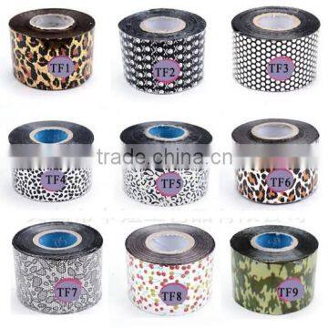 Nail Art transfer Decal Foil Sticker for Nail Art Tips Decoration 120m*4cm