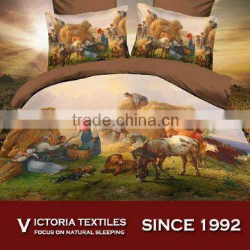 carry all luck printed bedding sets complete bed set 3D