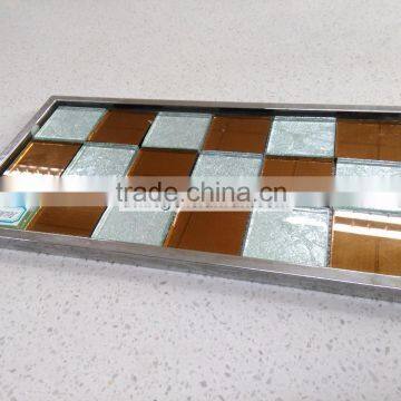 tsianfan mosaic tile display metal frame/mosaic display metal frame PZ015