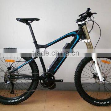 27.5 " MTB mid drive motor electric bike with motor 48V 750W bafang mid motor ( HJ-M21 with mid motor )