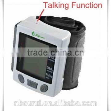 2015 Speech wrist type blood pressure monitor