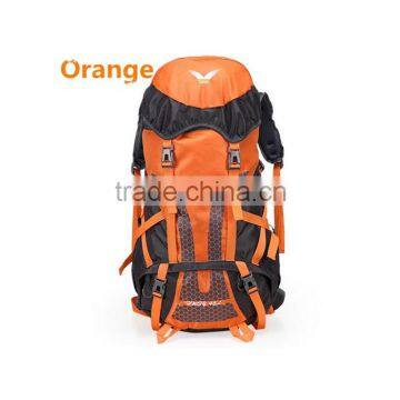 orange men backpack for sports