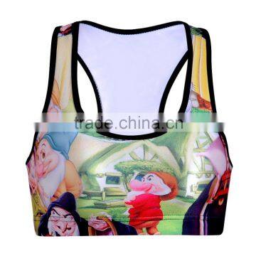 Plus Size Lady Yoga Bra Gym wear Custom Design Bra N29-92