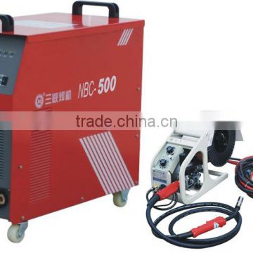 NBC 500 A AC MIG MAG welding machine Series IGBT Inverter CO2 gas(outside wire feeder)