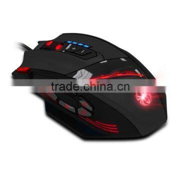 ZELOTES 12 Programmable Buttons LED Optical Professional High Precision USB Gaming Mouse