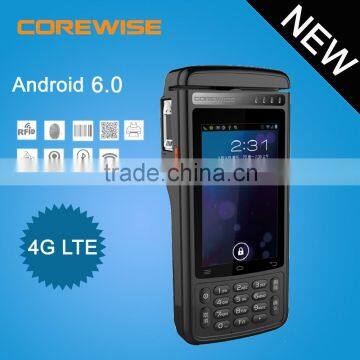 Mobile thermal pda printer with barcode reader