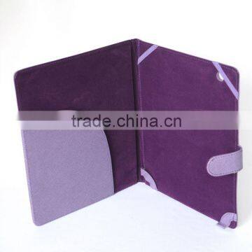 Purple PU Leather Tablet PC Case