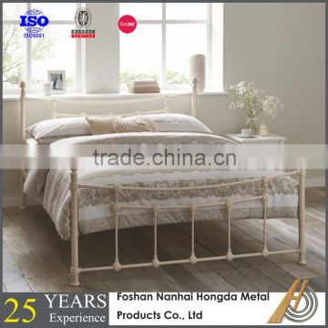 Hotel metal pipe bed frame with 1725 test